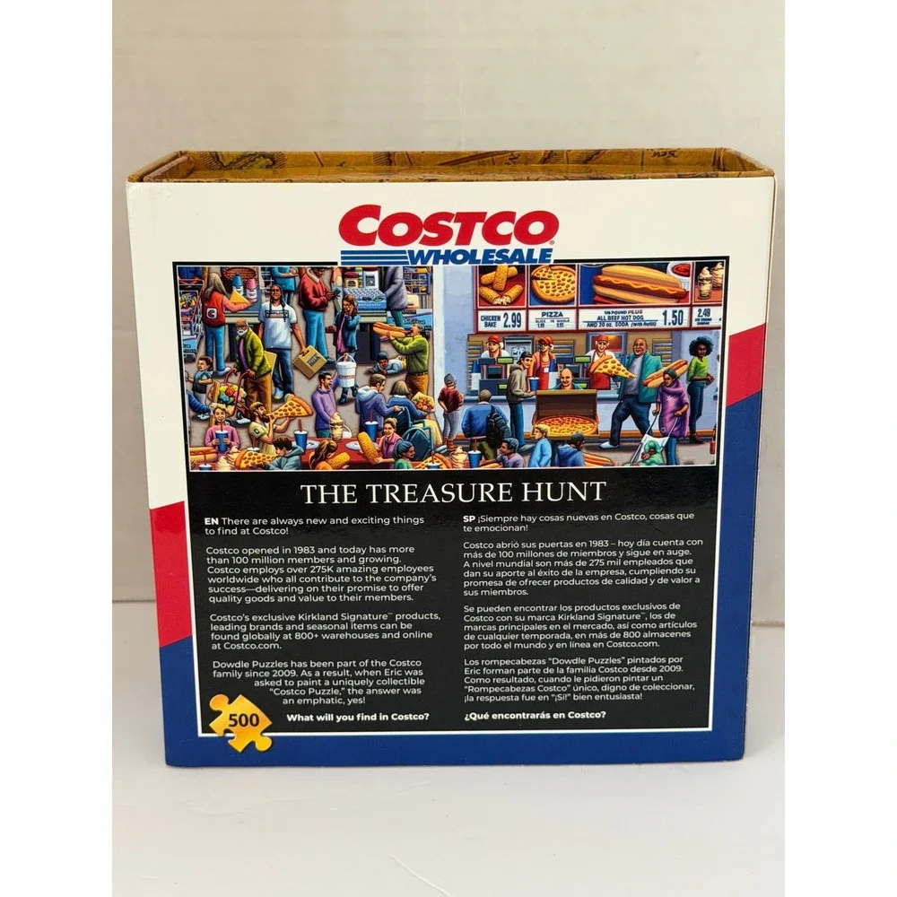 Dowdle Costco Wholesale The Treasure Hunt 500 Piece Jigsaw Puzzle Eric Dowdle